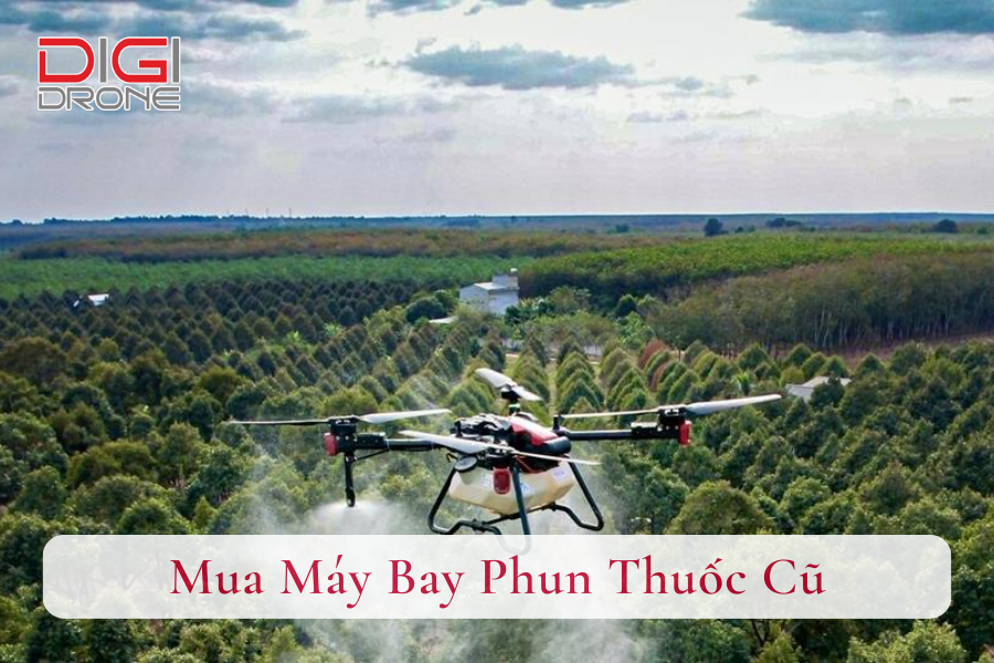 Có Nên Mua Máy Bay Phun Thuốc Cũ? Kinh Nghiệm Khi Mua Máy Cũ