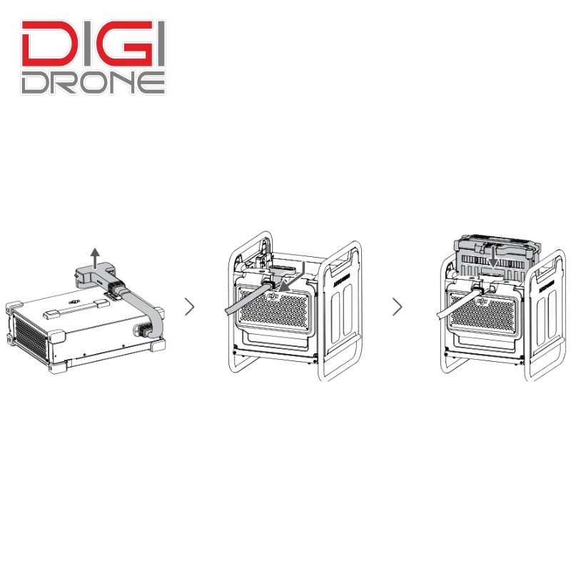 bộ sạc pin DJI T20P